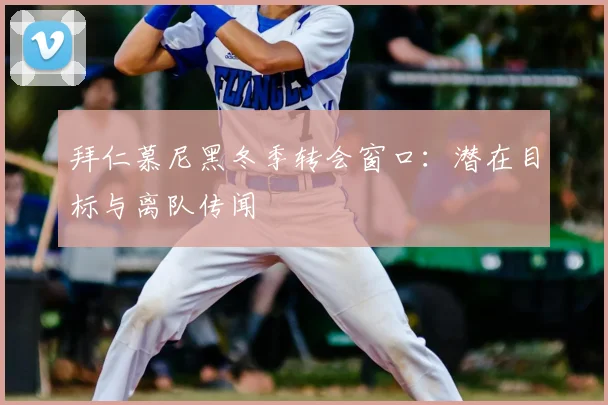 拜仁慕尼黑冬季转会窗口：潜在目标与离队传闻